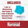 Picture of Kerasal Intensive Foot Repair Skin Healing Ointment, 1 Oz and Zen Toes Moisturizing Gel Socks, One Pair