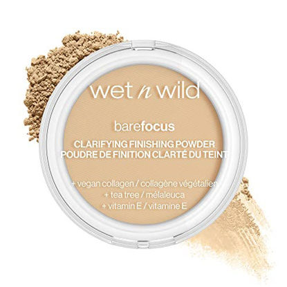 Picture of Wet n Wild Bare Focus Clarifying Finishing Powder | Matte | Pressed Setting Powder Light-Medium