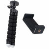 Picture of Acuvar 6.5” inch Flexible Tripod with Universal Mount for All Smartphones & an eCostConnection Microfiber Cloth