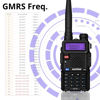 Picture of BAOFENG UV-5X (UV-5G) GMRS Radio, Long Range Rechargeable Two Way Radio with NOAA Weather Receiving & Scanning, GMRS Handheld Radio for Adults, Support Chirp, 2 Pack