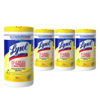 Picture of Lysol Disinfectant Wipes, Multi-Surface Antibacterial Cleaning Wipes, For Disinfecting and Cleaning, Lemon and Lime Blossom, 80 Count (Pack of 4)