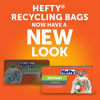 Picture of Hefty Recycling Trash Bags, Clear, 13 Gallon, 60 Count