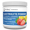 Picture of Dr. Berg Hydration Keto Electrolyte Powder - Enhanced w/ 1,000mg of Potassium & Real Pink Himalayan Salt (NOT Table Salt) - Strawberry & Lemonade Flavor Hydration Drink Mix Supplement - 50 Servings