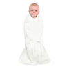 Picture of HALO 100% Cotton Sleepsack Swaddle, 3-Way Adjustable Wearable Blanket, TOG 1.5, Cream, Newborn, 0-3 Months