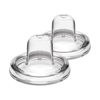 Picture of Dr. Brown’s® Milestones™ Options+™ Sippy Spouts, 2-Pack Wide-Neck, Soft 100% Silicone Baby Bottle Sippy Spout, 6m+, 2 Count (Pack of 1)