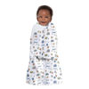 Picture of HALO Disney Baby Finding Nemo 100% Cotton Sleepsack Swaddle, 3-Way Adjustable Wearable Blanket, TOG 1.5, Great Barrier Reef, Newborn, 0-3 Months