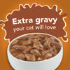 Picture of Purina Friskies Gravy Wet Cat Food, Extra Gravy Chunky With Chicken in Savory Gravy - (24) 5.5 oz. Cans