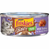 Picture of Purina Friskies Gravy Pate Wet Cat Food, Extra Gravy Pate With Turkey in Savory Gravy - (24) 5.5 oz. Cans