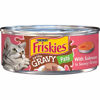 Picture of Purina Friskies Gravy Pate Wet Cat Food, Extra Gravy Pate With Salmon in Savory Gravy - (24) 5.5 oz. Cans