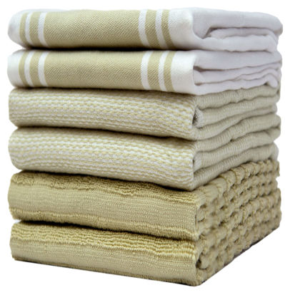 Homaxy Premium Microfiber Waffle Weave Kitchen Towels 16 x 28 Inch Ultra  Abso