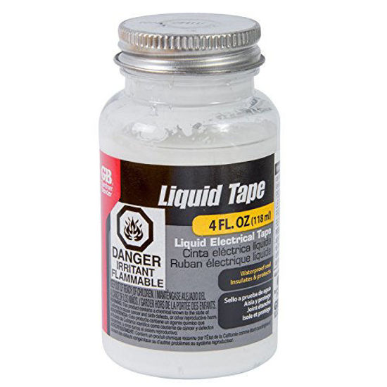 Picture of Gardner Bender LTW-400 4OZ WHT LIQ Elec Tape, 4 Oz Bottle, White, 4 Fl Oz