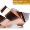 Picture of Copper Foil Tape (1inch X 66 FT X 2) with Conductive Adhesive for Guitar and EMI Shielding, Crafts, Electrical Repairs, Grounding