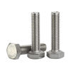 Picture of 1/4-20 x 2" (3/8" to 4" Available) Hex Head Screw Bolt, Fully Threaded, Stainless Steel 18-8, Plain Finish, Quantity 20