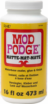 Picture of Mod Podge CS11302 Waterbase Sealer, Glue and Finish, 16 oz, Matte