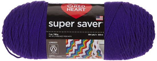 Picture of RED HEART Super Saver Yarn, Amethyst