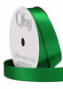 Picture of Berwick Offray 068854 5/8" Wide Single Face Satin Ribbon, Emerald Green, 6 Yds