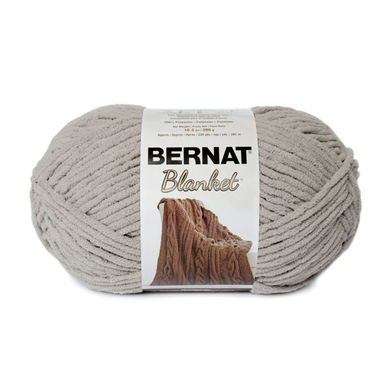 Picture of Bernat Blanket Big Ball Yarn (10046) Pale Grey