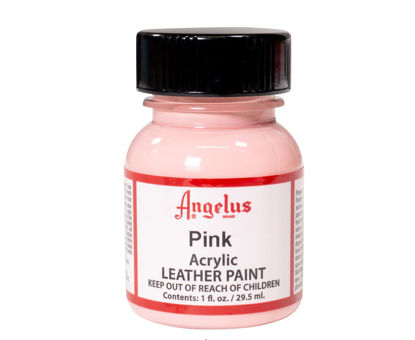 Picture of Angelus Acrylic Leather Paint Pink 1oz