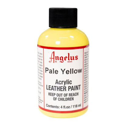 Picture of Angelus Acrylic Leather Paint, 4 oz, Pale Yellow
