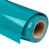 Picture of VINYL FROG Teal Heat Transfer Vinyl Roll 12"x12ft Aqua HTV Iron On Vinyl for T-Shirts Garments Bags and Other Fabrics