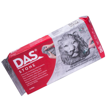 Picture of DAS Air-Hardening Modeling Clay - Stone Air Dry Clay 2.2lb Block - Pliable Air Clay for Sculpting and Coating - Introductory Air Dry Modeling Clay - Molding Clay for Sculpting and More