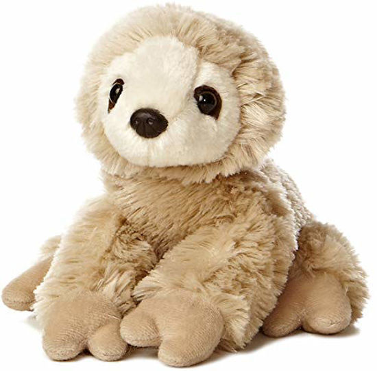 Picture of Aurora® Adorable Mini Flopsie™ Sloth Stuffed Animal - Playful Ease - Timeless Companions - Brown 8 Inches