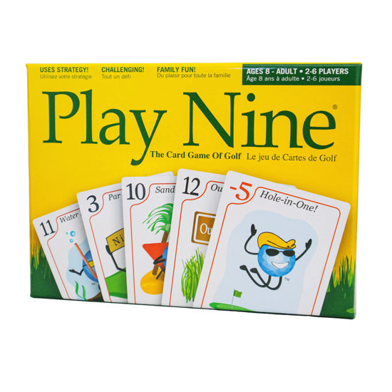 Picture of PLAY NINE - The Card Game for Families,Best Strategy Game For Couples, Fun Game Night Kids, Teens and Adults, The Perfect Golf Gift