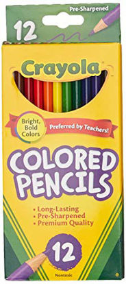 Colored Pencils (36Ct), Kids Pencil Set, Back to School Supplies, Assorted  Colors, Great for Classrooms, Nontoxic, Ages 3+ 