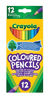 Picture of Crayola Colouring Pencils - Assorted Colours (Pack of 12) | A Must-Have for All Kids Arts & Crafts Sets | Ideal for Kids Aged 3+