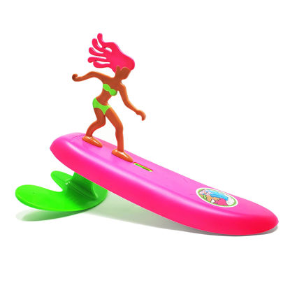 Picture of Surfer Dudes Classics Wave Powered Mini-Surfer and Surfboard Toy - Bali Bobbi