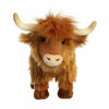 Picture of Aurora® Adorable Miyoni® Highland Cattle Stuffed Animal - Lifelike Detail - Cherished Companionship - Brown 10 Inches