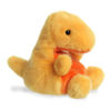 Picture of Aurora® Adorable Palm Pals™ Thunder Bronto™ Stuffed Animal - Pocket-Sized Fun - On-The-Go Play - Yellow 5 Inches