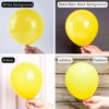 Picture of PartyWoo Yellow Balloons, 100 pcs Matte Yellow Balloons Different Sizes Pack of 36 Inch 18 Inch 12 Inch 10 Inch 5 Inch for Balloon Garland or Balloon Arch as Party Decorations, Birthday Decorations