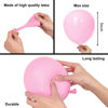 Picture of RUBFAC Light Pink Balloons, 120pcs 5 Inch Pastel Pink Balloons, Thicker Pastel Pink Balloons for Birthday Wedding Baby Shower Gender Reveal Graduation Anniversary Party Decorations