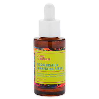 Picture of Good Molecules Discoloration Correcting Serum 30ml/1oz - Tranexamic Acid and Niacinamide for Dark Spots, Acne Scars, Sun Damage, Hyperpigmentation, and Age Spots - Fragrance Free, Vegan, and pH 5.5