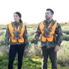 Picture of Boundless Performance Binocular Harness Chest Pack - Our Bino Harness case is Great for Hunting, Hiking, and Shooting - Bino Straps Secure Your Binoculars - Holds rangefinders, Bullets, Gear - Orange