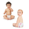 Picture of The Honest Company Clean Conscious Diapers | Plant-Based, Sustainable | Rose Blossom + Tutu Cute | Club Box, Size 1 (8-14 lbs), 80 Count