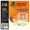 Picture of Gorilla Crystal Clear Repair Duct Tape, 1.88” x 18 yd, Clear, (Pack of 12)