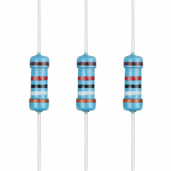 Picture of EDGELEC 100pcs 39K ohm Resistor 1/2w (0.5Watt) ±1% Tolerance Metal Film Fixed Resistor, Multiple Values of Resistance Optional