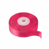 Picture of Solid Color Double Faced Hot Pink Satin Ribbon 5/8" X 25 Yards, Ribbons Perfect for Crafts, Wedding Decor, Bow Making, Sewing, Gift Package Wrapping and More