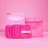 Picture of Makeup Eraser Original Pink 7-Day Set, Erase All Makeup With Just Water, Including Waterproof Mascara, Eyeliner, Foundation, Lipstick, and More!