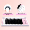 Picture of TDANCE Eyelash Extension Supplies Rapid Blooming Volume Eyelash Extensions Thickness 0.05 C Curl 15mm Easy Fan Volume Lashes Self Fanning Individual Eyelashes Extension (C-0.05,15mm)