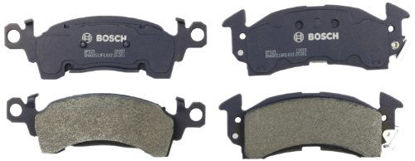 Picture of Bosch BP52S QuietCast Premium Semi-Metallic Disc Brake Pad Set For Select 1968-96 Buick; 1967-96 Cadillac, Checker, 1968-02 Chevrolet, 1970-02 GMC, 1974-91 Jeep, 1967-92 Oldsmobile, 1969-89 Pontiac; Front