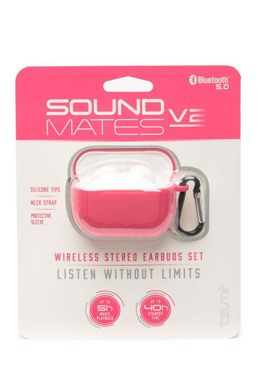 Picture of TZUMI 7777 TZUMI SOUNDMATES V2 Pink