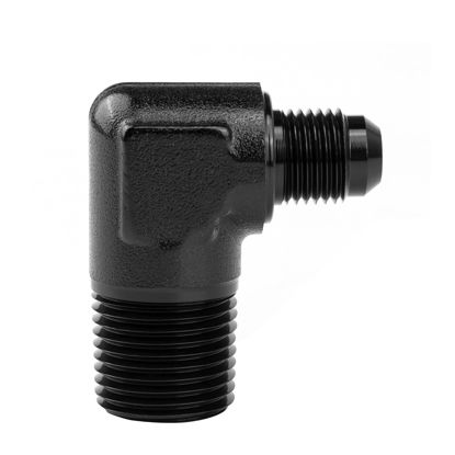 Picture of EVIL ENERGY 4AN to 3/8" NPT Male 90 Degree Fitting Adapter Aluminum