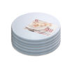 Picture of Cakebon Cake Drums Round 12 Inches - (White, 6-Pack) - Sturdy 1/2 Inch Thick - Professional Smooth Straight Edges