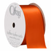 Picture of Berwick Offray 950647 1.5" Wide Single Face Satin Ribbon, Torrid Orange, 4 Yds