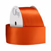 Picture of Berwick Offray 950647 1.5" Wide Single Face Satin Ribbon, Torrid Orange, 4 Yds