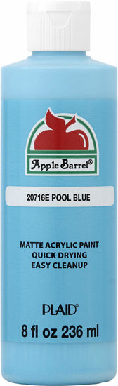 Picture of Apple Barrel Acrylic Paint in Assorted Colors (8 oz), 20716 Pool Blue