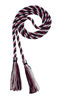 Picture of Graduation Honor Cord - Navy/Maroon/White - Every School Color Available - Made in USA - by Tassel Depot